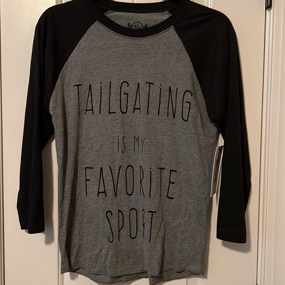 NWT “Tailgating is my favorite sport” OCJ Apparel tee